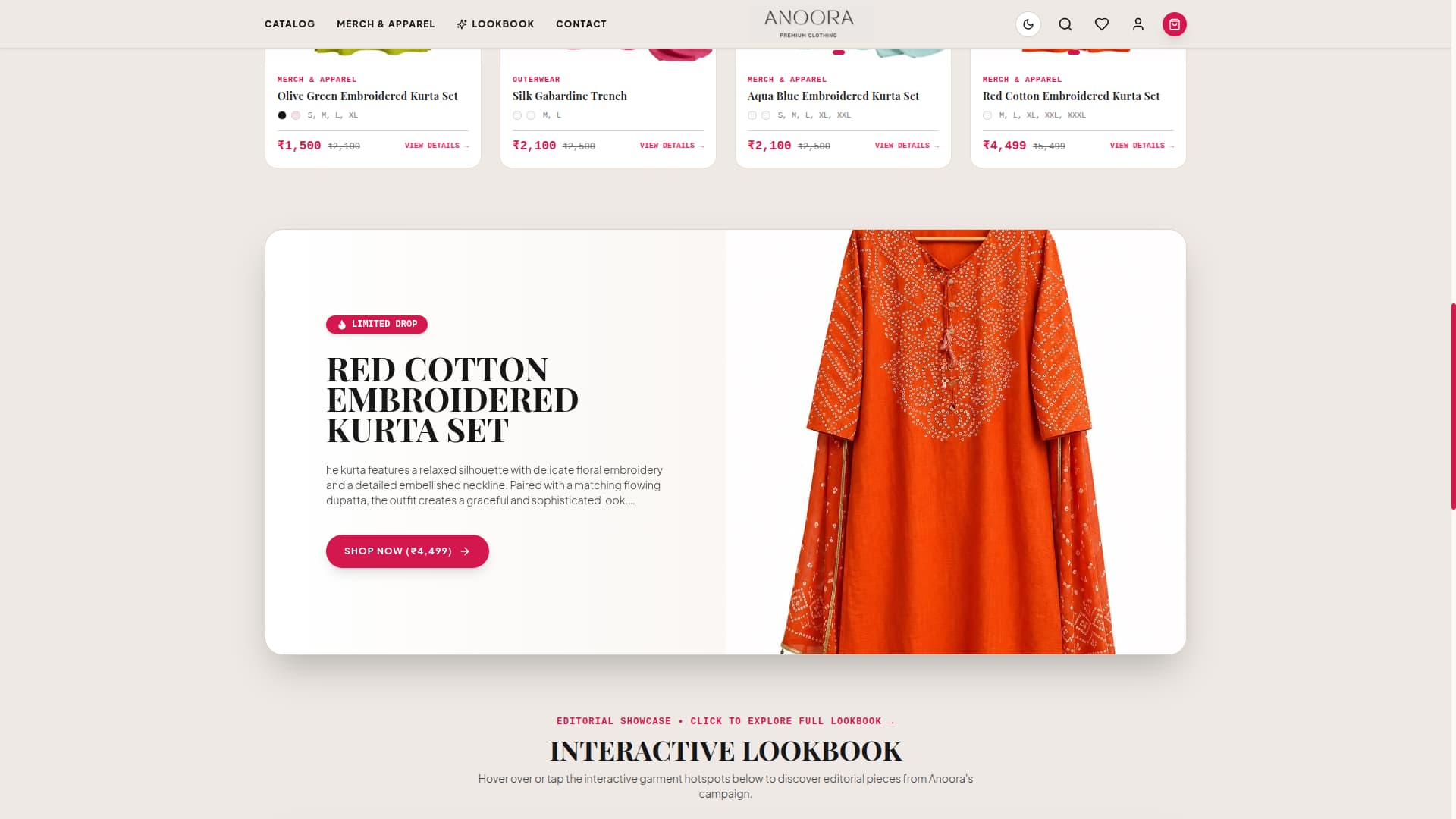 Anoora Apparel Collections & New Arrivals
